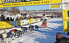 Lance Mackey in Fairbanks(c) Sui Kings