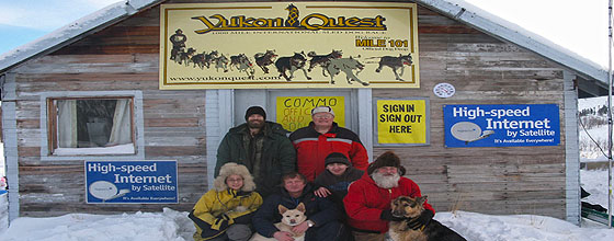 YukonQuest Mile 101 Checkpoint