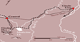 Yukon Quest Trail-Route