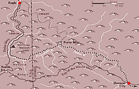 Yukon Quest Trail-Route