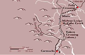 Yukon Quest Trail-Route