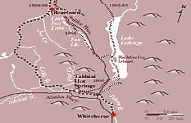 Yukon Quest Trail-Route