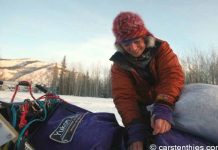 Michelle Philips gewinnt das Yukon Quest 450 Michelle Phillips (c) Yukon Quest / Carsten Thies