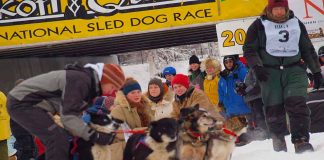 Yukon Quest (Alaska) verschiebt seinen Startort Yukon Quest Start (c) Yukon Quest