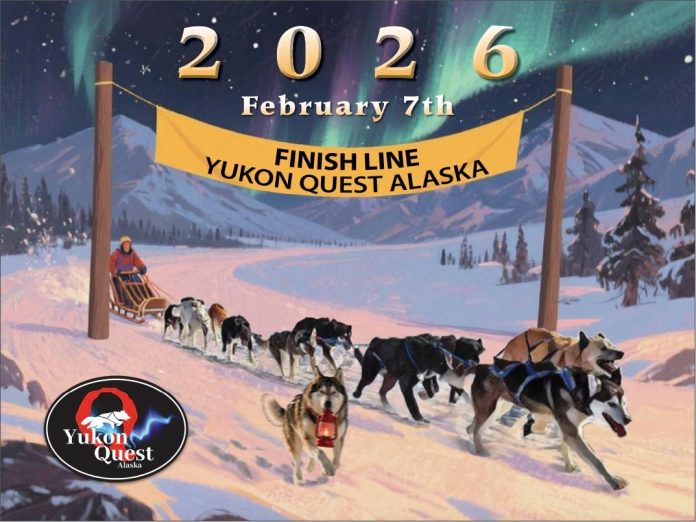 Yukon Quest Alaska Poster 2026 (c) Yukon Quest Alaska